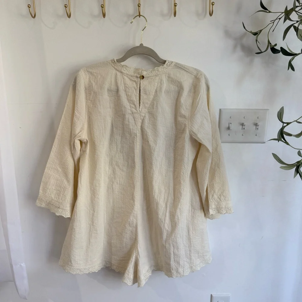 Free People Cawley Embroidered Romper - Picture 8 of 9